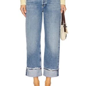 AGOLDE Fran Low Slung Straight Jeans